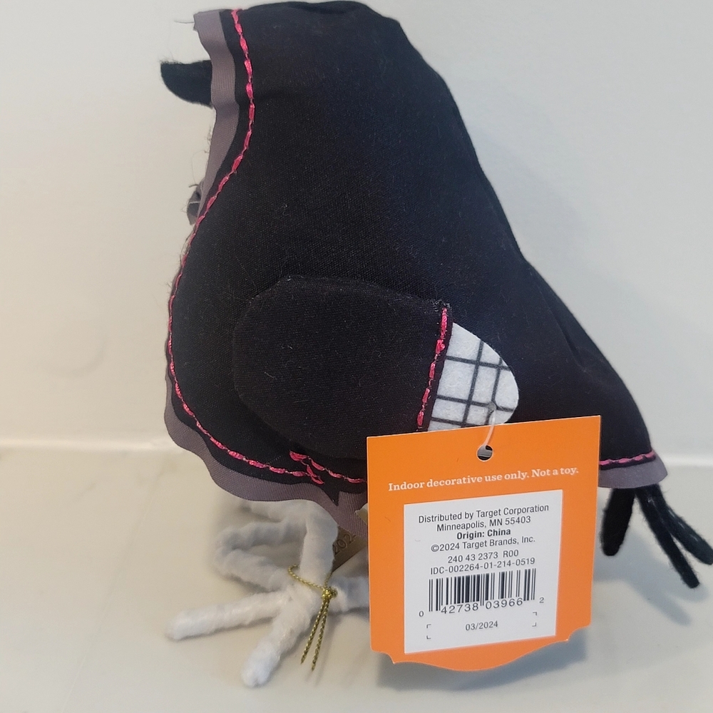 NEW Hyde & EEK! Boutique Featherly Friends "Hoodie" Felt Bird Halloween 2024 - Picture 14 of 15